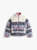 Kız Çocuk Fairisle Teddy Ceket