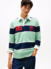 Erkek TJM Relax Stripe Rugby Polo T-shirt