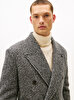 Erkek Dc Paattern Tweed Kaban