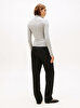 Kadın Slim Soft Roll-nk T-shirt