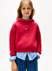 Kız Çocuk Rhine Stone Flag Hoodie