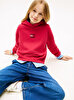 Kız Çocuk Rhine Stone Flag Hoodie