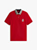 Erkek Herrinbone Collar Polo T-shirt