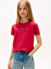 Kız Çocuk Rhine Stone Flag T-shirt