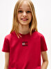Kız Çocuk Rhine Stone Flag T-shirt