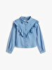 Kız Çocuk Ruffle Bluz