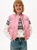 Kız Çocuk Branded Puffer Yelek