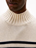 Erkek Breton Cotton Stripe Kazak