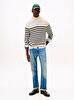 Erkek Breton Cotton Stripe Kazak