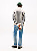 Erkek Breton Cotton Stripe Kazak