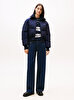 Kadın TJW Crop Rib Detail Puffer Mont