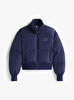 Kadın TJW Crop Rib Detail Puffer Mont