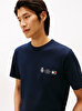 Erkek Small Crest Outline T-shirt