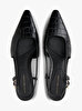 Kadın Croc Slingback Topuklu Ayakkabı
