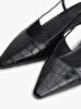 Kadın Croc Slingback Topuklu Ayakkabı