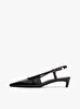Kadın Croc Slingback Topuklu Ayakkabı