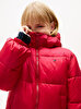 Kız Çocuk Hooded Shiny Puffer Mont