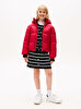 Kız Çocuk Hooded Shiny Puffer Mont