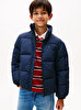 Çocuk Unisex Flag Puffer Mont