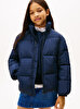 Çocuk Unisex Flag Puffer Mont