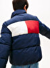 Çocuk Unisex Flag Puffer Mont