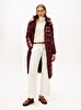 Kadın Gloss Down Waist Puffer Mont