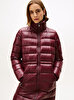 Kadın Gloss Down Waist Puffer Mont