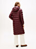 Kadın Gloss Down Waist Puffer Mont