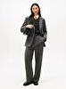 Kadın Pinstripe Relaxed Blazer