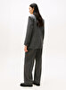Kadın Pinstripe Relaxed Blazer