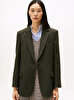 Kadın Pinstripe Relaxed Blazer
