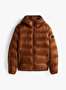 Erkek TJM Hooded Logo Puffer Mont