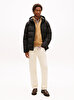 Erkek Down Hooded Puffer Mont