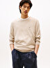 Erkek Cotton Linen Crew Kazak