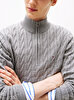 Erkek Classic Cotton Cable Kazak