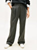 Kadın Flannel Relaxed Straight Pantolon