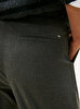 Kadın Flannel Relaxed Straight Pantolon