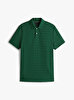 Erkek Herringbone Regular Polo T-shirt