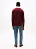 Erkek Peached Crest Solid Sweatshirt