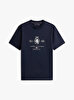 Erkek Diamond Crest Graphic T-shirt