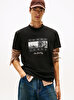 Erkek TJM Regular Photo Flag T-shirt