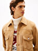 Erkek Suede Trucker Ceket