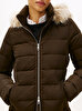 Kadın Down Slim Puffer Mont