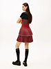 Kadın Tommy Girl Tartan Bustier Elbise