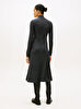Kadın Soft Wool Mock Neck Elbise