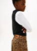Kız Çocuk Mabel Leopard Jean Pantolon