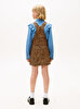 Kız Çocuk Dungaree Denim Elbise