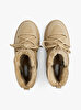 Kadın Real Shearling Laceup Bot