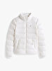 Kadın TJW Slim Zip Print Puffer Mont