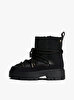 Kadın Real Shearling Laceup Bot